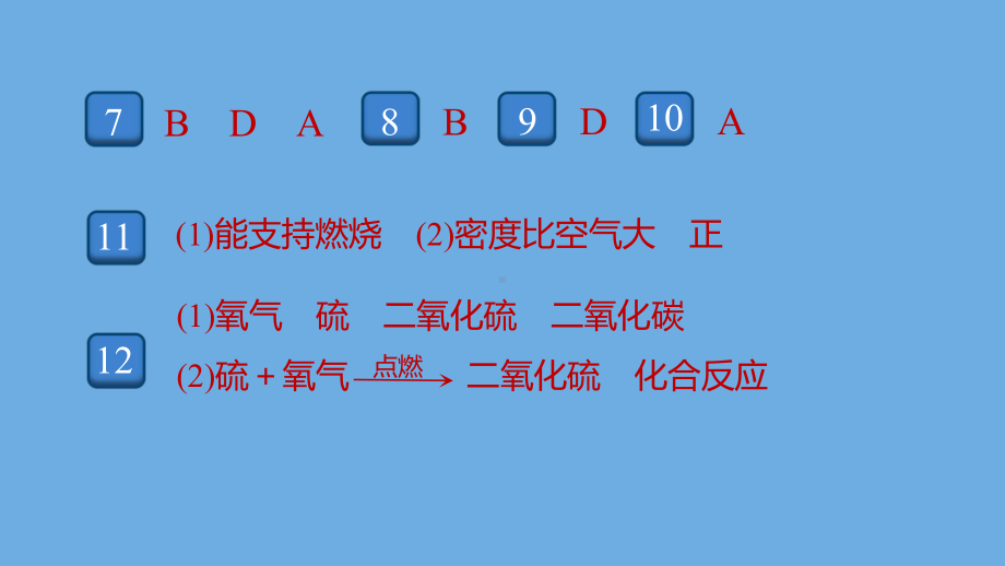 2020秋九年级化学上册第二单元我们周围的空气课题2氧气习题讲评课件(新版)新人教版.ppt_第3页