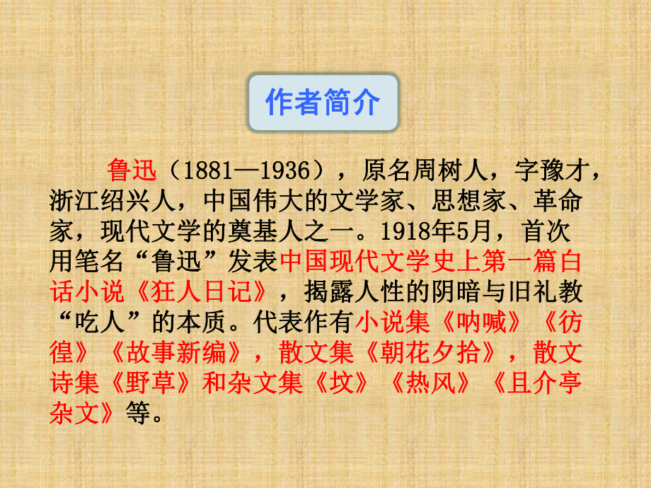 2021年人教部编版九年级语文上册14故乡公开课课件.pptx_第3页