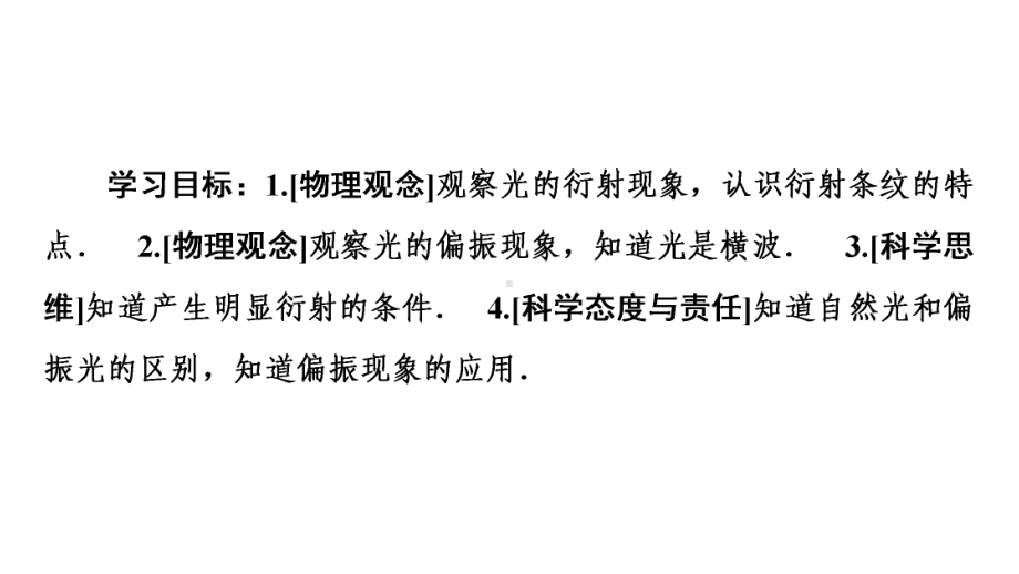 20202021学年物理新教材人教版选择性必修第一册课件：第4章5光的衍射6光的偏振激光.ppt_第2页