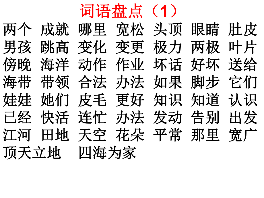 (部编)二年级语文上册综合性复习(自己整理).ppt_第2页