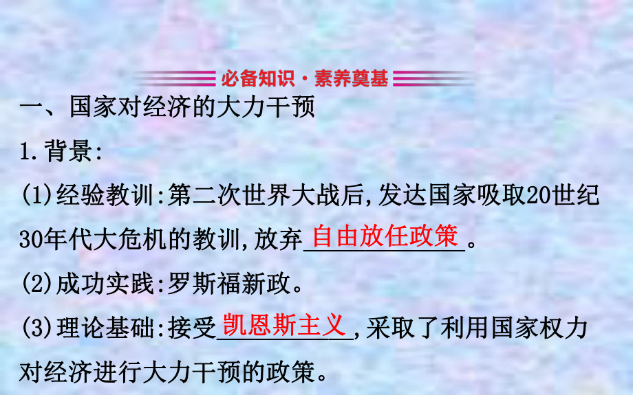 2020版高中历史岳麓必修二课件：316战后资本主义经济的调整.ppt_第3页