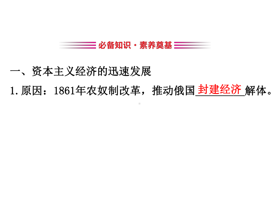 2020版高中历史人教选修一课件：7.3-农奴制改革与俄国的近代化.ppt_第3页