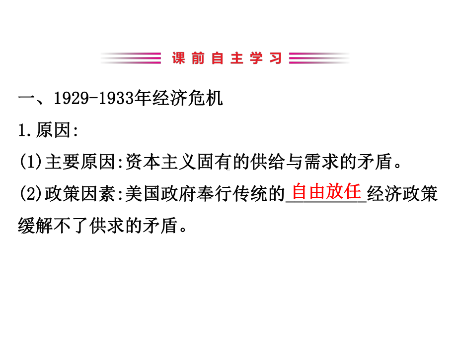 2020版高中历史岳麓必修二课件：3.15大萧条与罗斯福新政.ppt_第3页