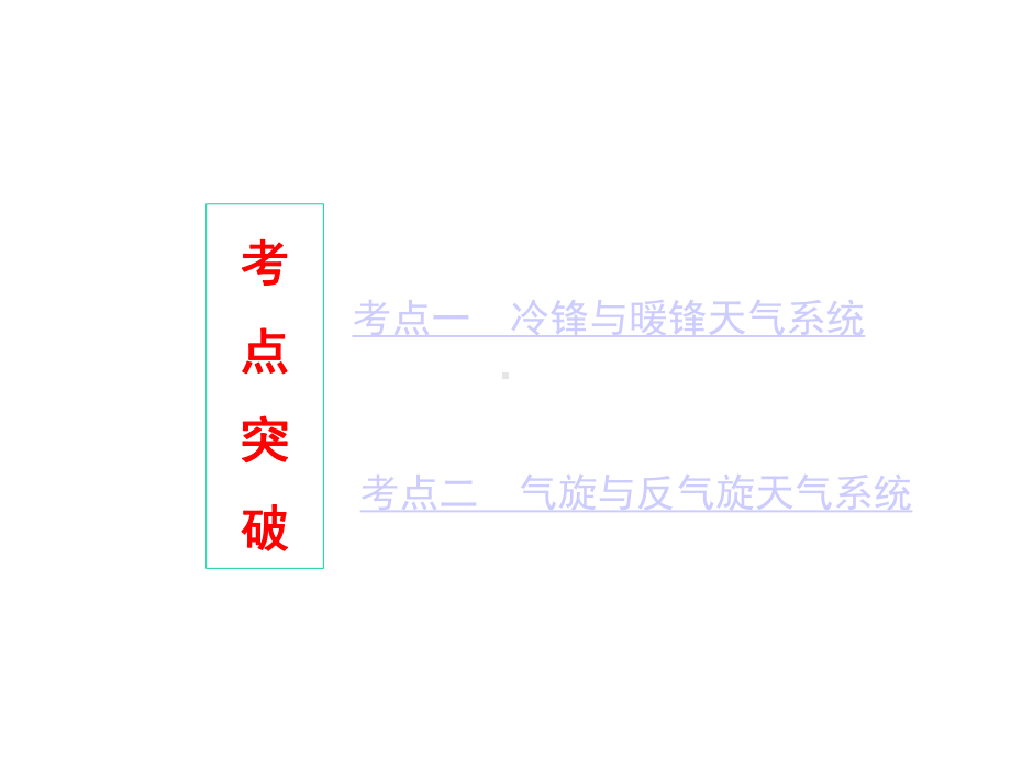 2020版高考地理一轮复习第9讲常见的天气系统课件.pptx_第3页