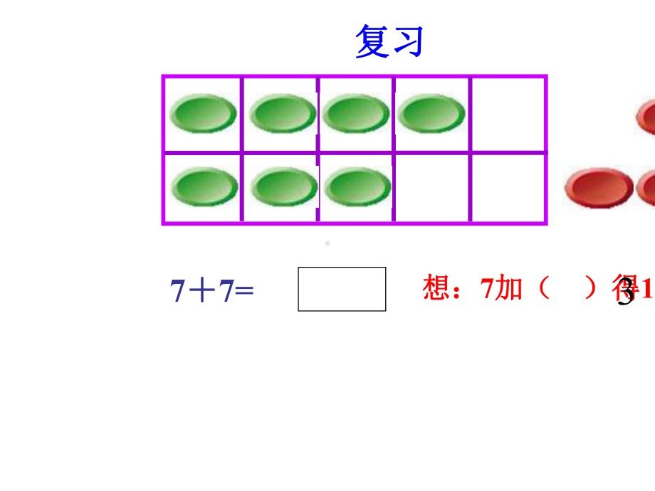 (小学)人教版一年级下册数学《20以内进位加法》课件.ppt_第3页