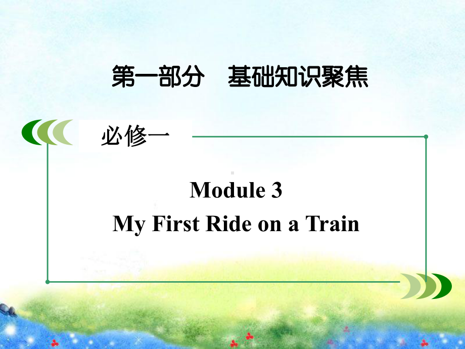 (外研版)高三英语一轮复习课件：必修1Module3公开课获奖课件.ppt（无音视频素材）_第2页