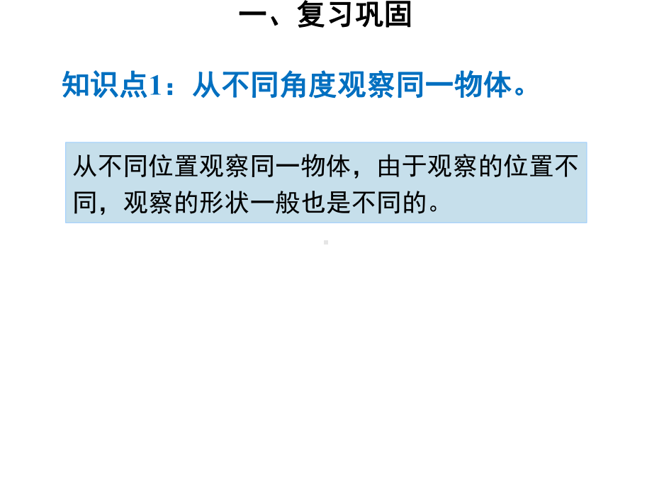 2021-2022人教版二年级数学上册5-观察物体(一)练习课课件.ppt_第2页