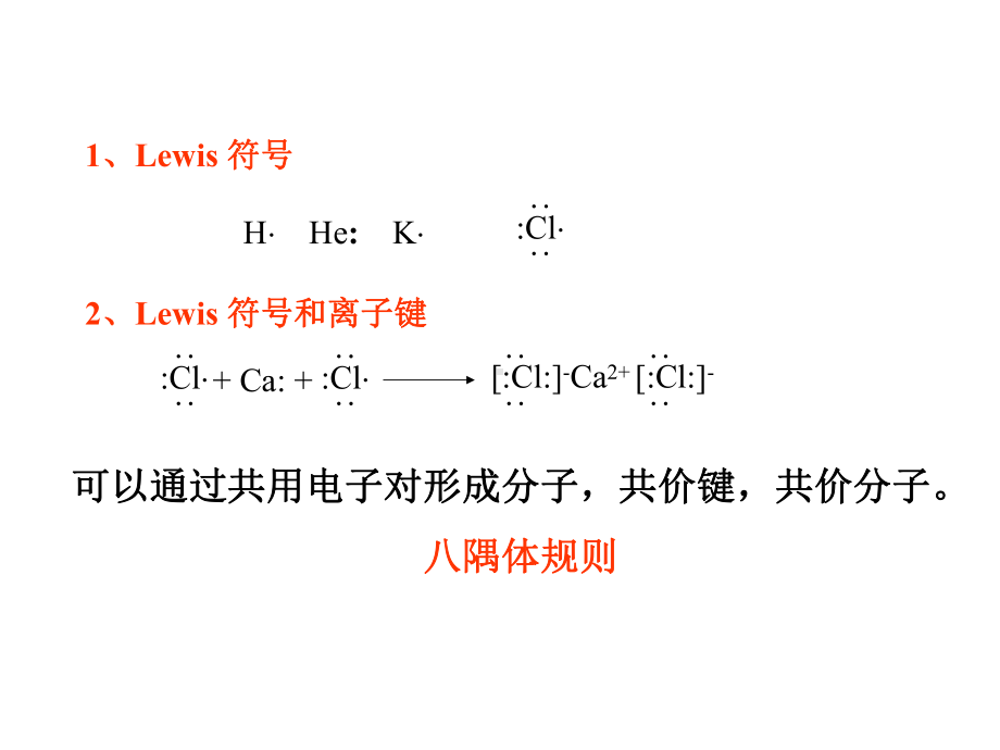 2020高中化学路易斯共价键理论.ppt_第2页