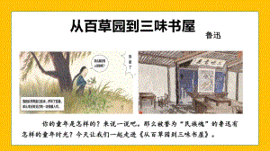 部编版七年级上册语文《从百草园到三味书屋》课件（公开课定稿）.pptx