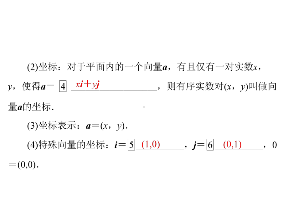 2021届一轮复习人教A版-平面向量的坐标运算-课件(37张).ppt_第3页