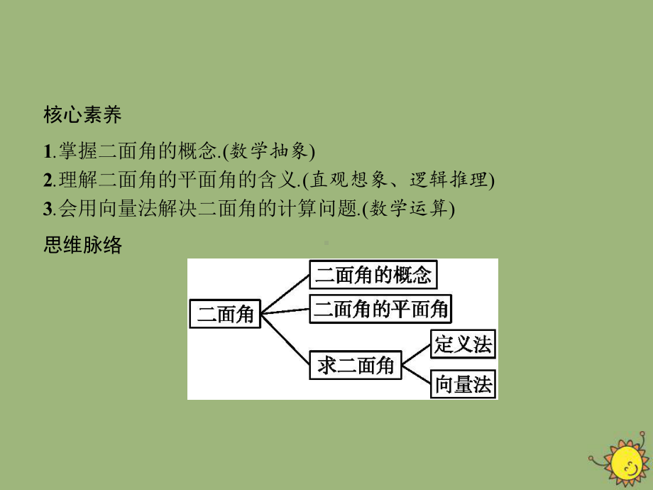 2020-2021学年新教材高中数学第一章空间向量与立体几何124二面角课件新人教B版选择性必修第一册.pptx_第2页