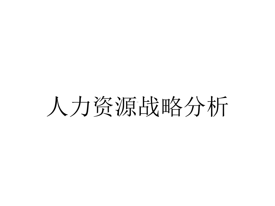 人力资源战略分析.ppt_第1页