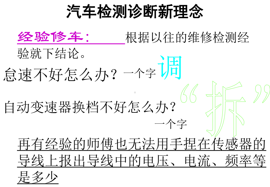 汽车电控系统检测诊断思维方法课件.ppt_第2页