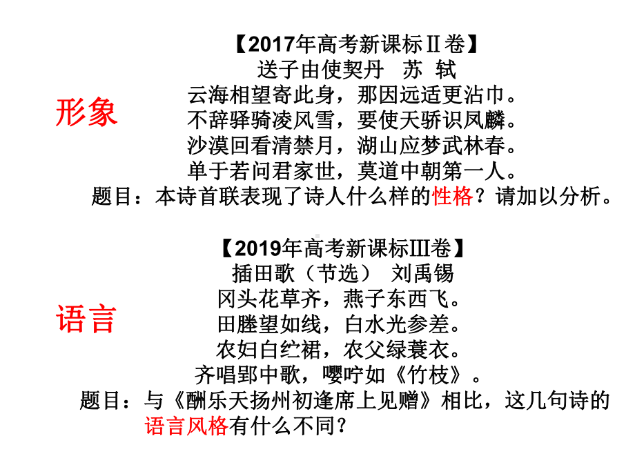 诗歌答题技巧专题讲解课件(32张).ppt_第3页