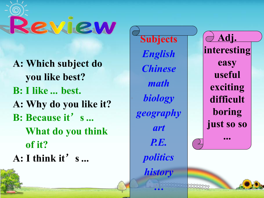 仁爱版七年级下册英语Unit5Topic3sectionC参考课件.ppt--（课件中不含音视频）_第2页