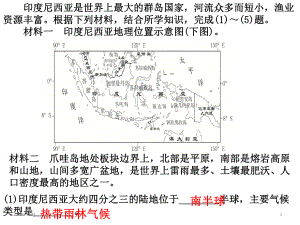 高中地理高考第一轮复习课件南亚及印度(共45张).ppt