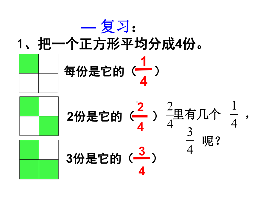 《认识一个整体的几分之几》苏教版小学数学三年级下册课件1.ppt_第2页