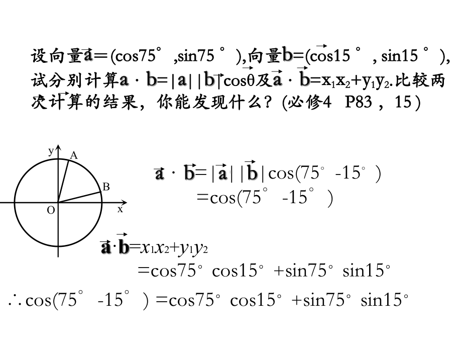 两角和与差的余弦.ppt_第2页