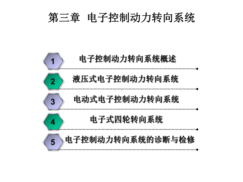 汽车底盘电控技术-电子控制动力转向系统课件.ppt_第1页