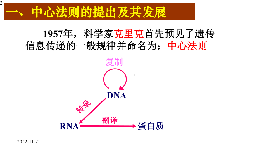 高中生物人教版必修2第4章第2节基因对性状的控制(21张)课件.pptx_第2页