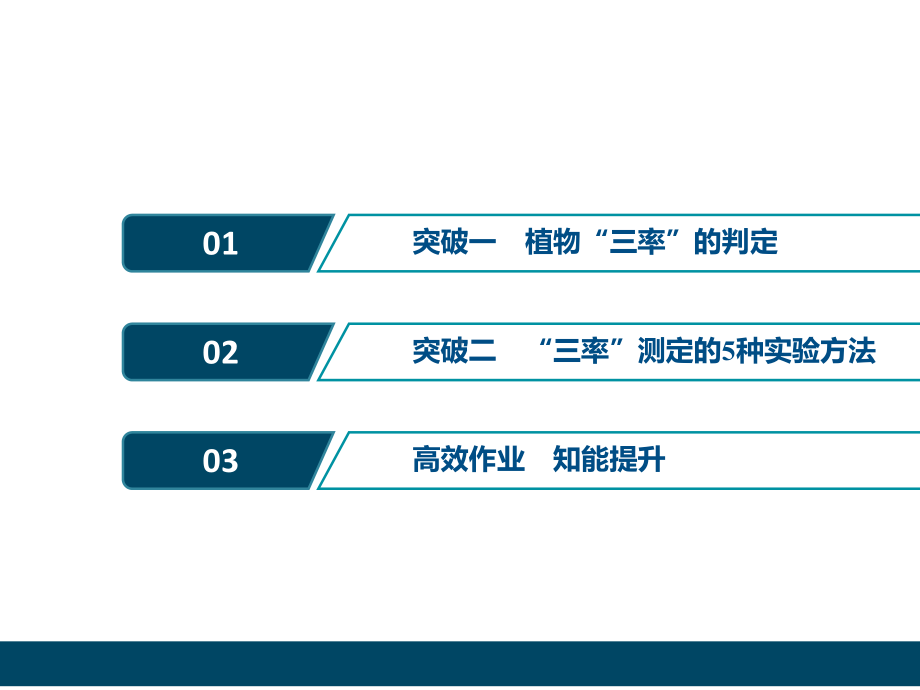 加强提升课()-辨析“三率”及“三率”测定的种实验模型.ppt_第2页