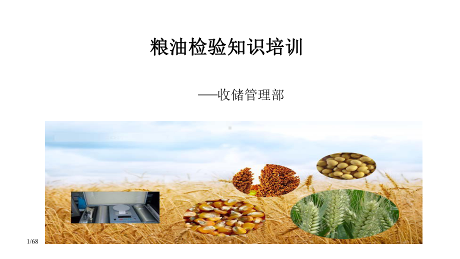 粮食检验知识培训课件.ppt_第1页