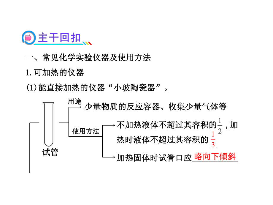 高三化学一轮复习化学实验的常用仪器和基本操作课件.ppt_第3页