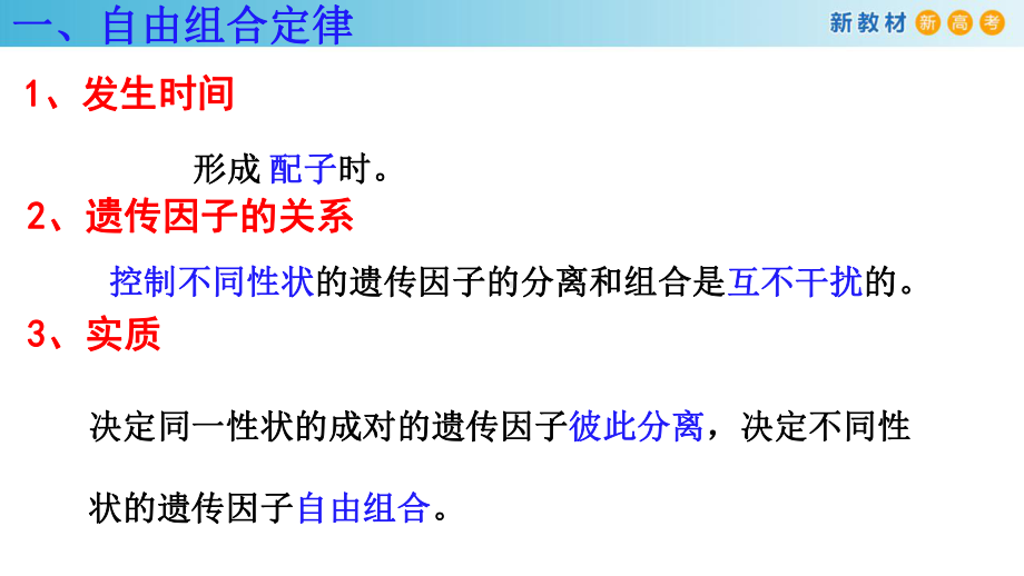 （新教材）122孟德尔的豌豆杂交实验(二)课件人教版高中生物必修2遗传与进化(共20张).pptx_第2页