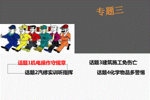 安全教育课件：话题1机电操作守规章.ppt