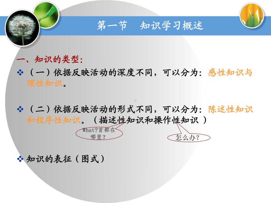 《教育心理学》课件第5章知识的学习第6章技能的形成.ppt_第3页