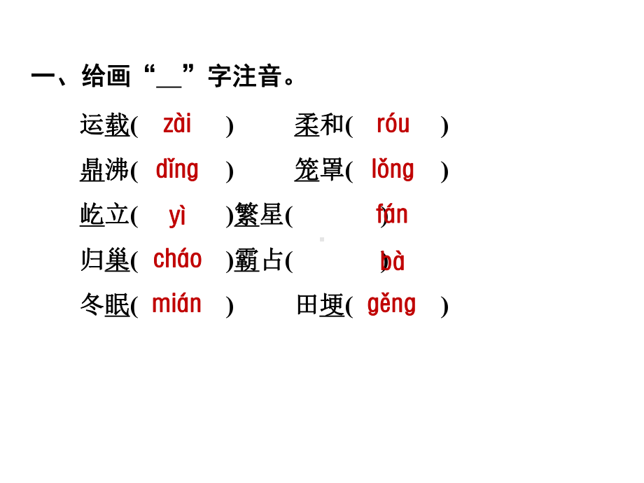 [部编版]四年级上册语文期末专题复习课件.ppt_第3页