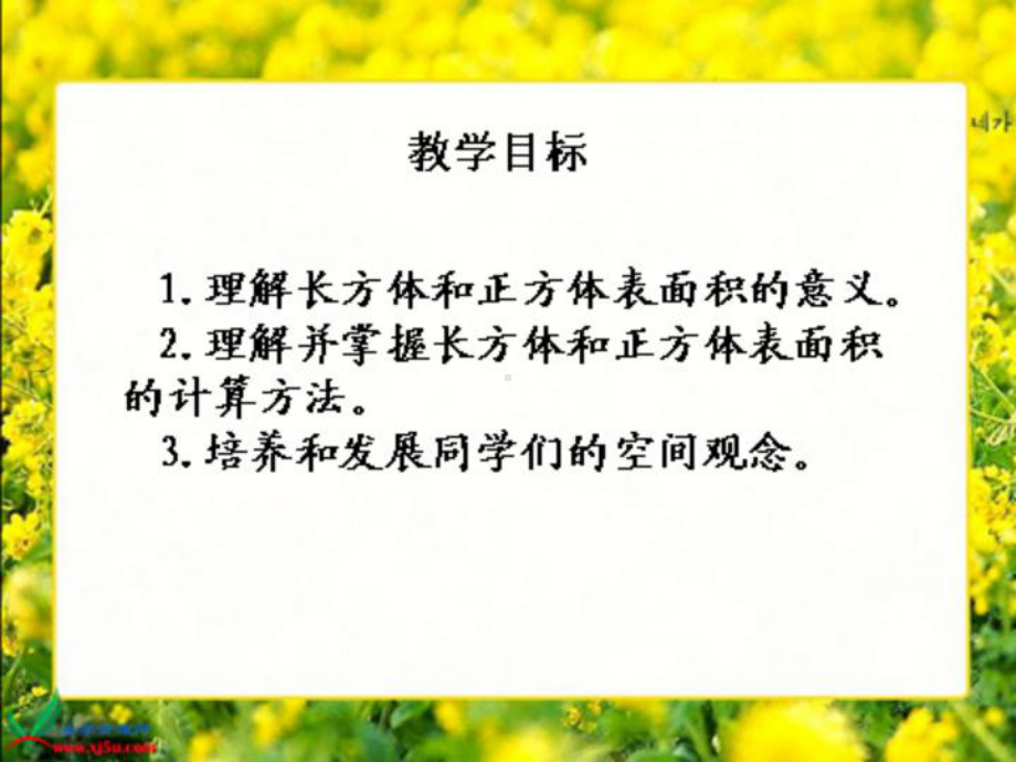 小学数学西师版五年级下册《长方体+正方体的表面积》课件5.ppt_第3页