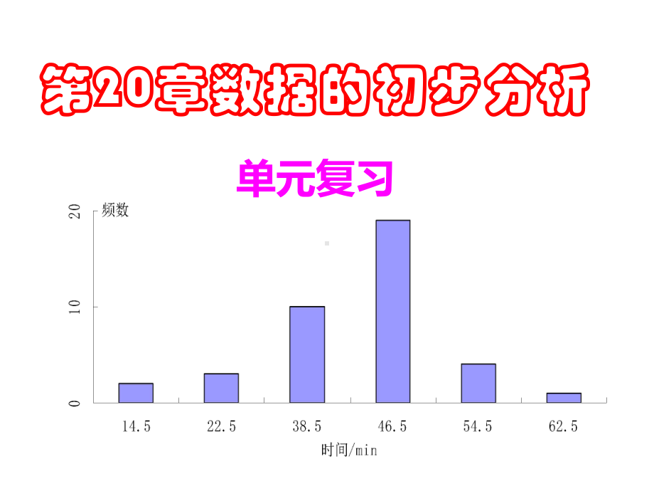 沪科版数学八年级下册第20章《数据的初步分析》单元复习课件.pptx_第2页