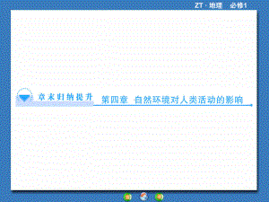 中图版第四章自然环境对人类活动的影响复习课件.ppt
