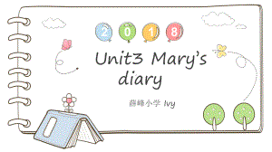 外研版三年级起点六年级下册英语《Unit3Mary’sdiaryLesson2》(一等奖课件).ppt--（课件中不含音视频）