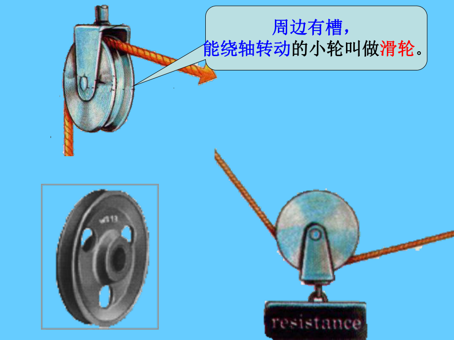 人教版八年级物理下册滑轮优秀课件(同名2262).ppt_第2页