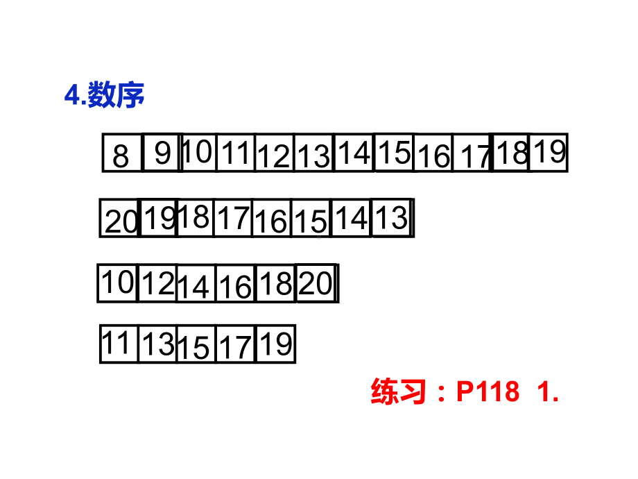 人教版一年级数学上册课件1120各数的认识复习-2.ppt_第3页