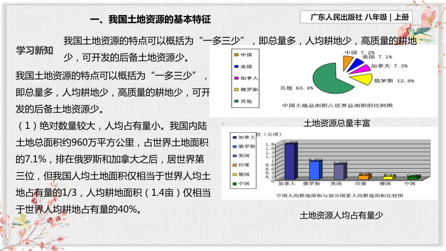 广东人民版八年级地理上册课件《土地资源》.pptx_第3页