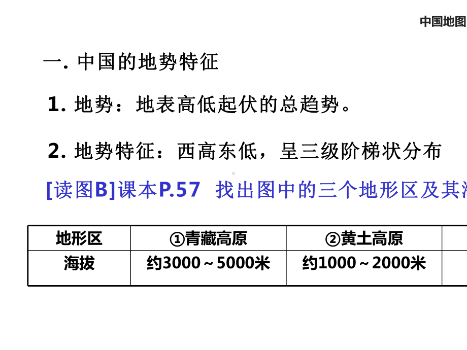 中图版七年级地理上册课件《中国的地势与地形》.ppt_第3页