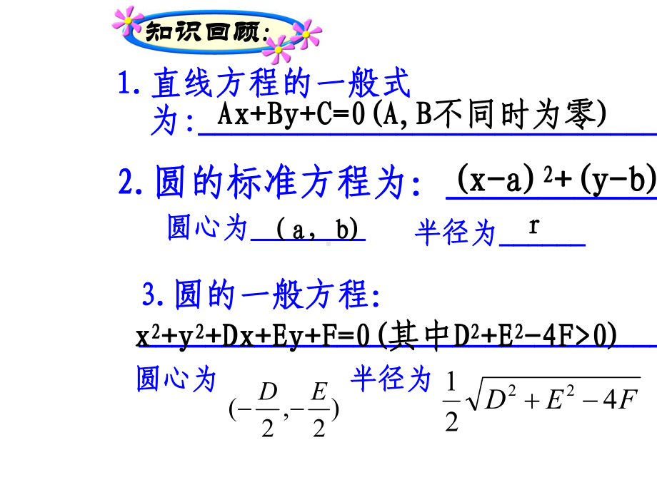 人教版中职数学(基础模块)下册84《直线与圆的位置关系》课件2.ppt_第2页