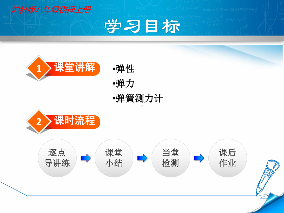 （沪科版）初二物理上册《第三节弹力与弹簧测力计》课件.ppt_第2页