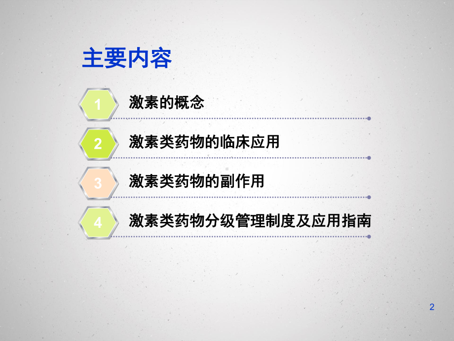 激素类药物分级管理制度及使用指南课件.pptx_第2页