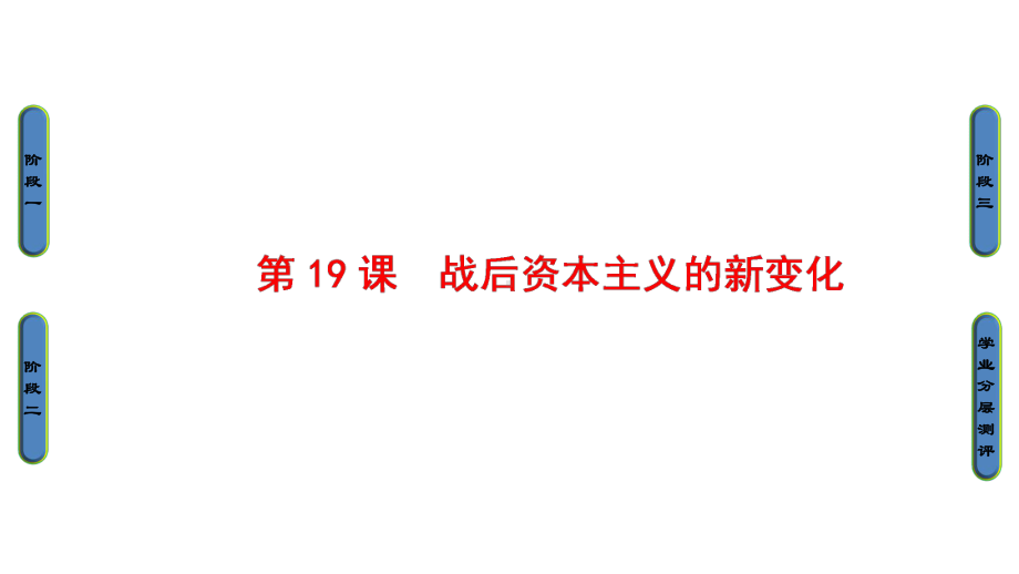 高中历史第6单元世界资本主义经济政策的调整第19课战后资本主义的新变化新人教版必修2课件.ppt_第1页