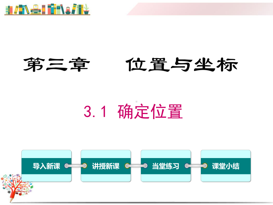 （北师大版教材）初二八年级数学上册《31确定位置》课件.ppt_第1页