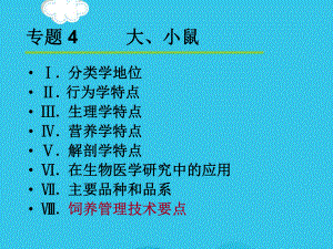 大小鼠解剖生理特点(实用资料)ppt.ppt