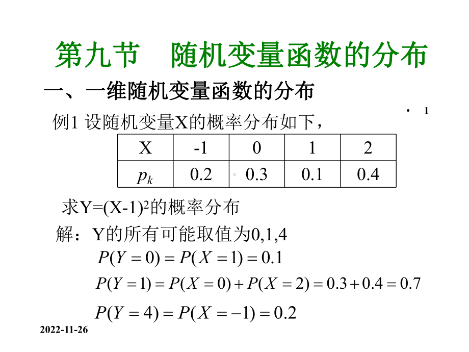 概率论与数理统计(二版)第2章随机变量及其分布9节课件.ppt_第1页