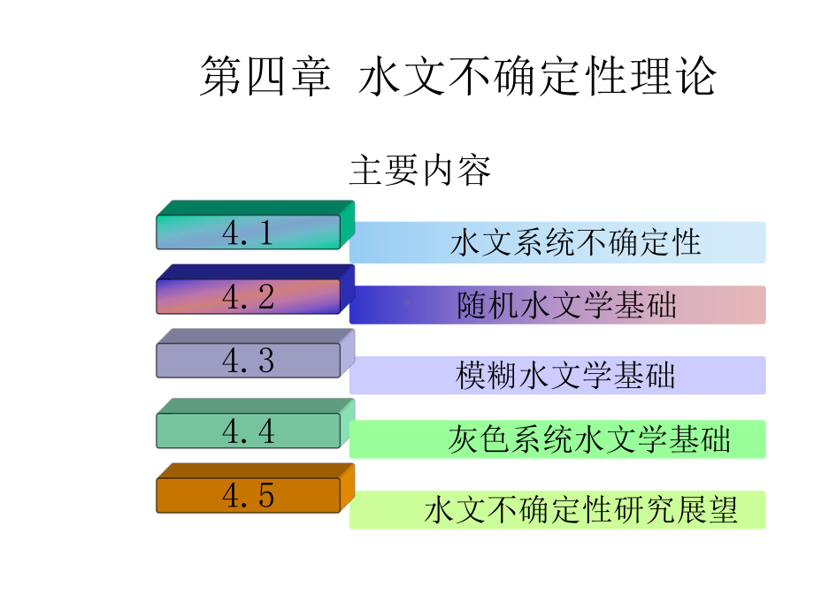 《水文不确定性理论》课件.ppt_第2页