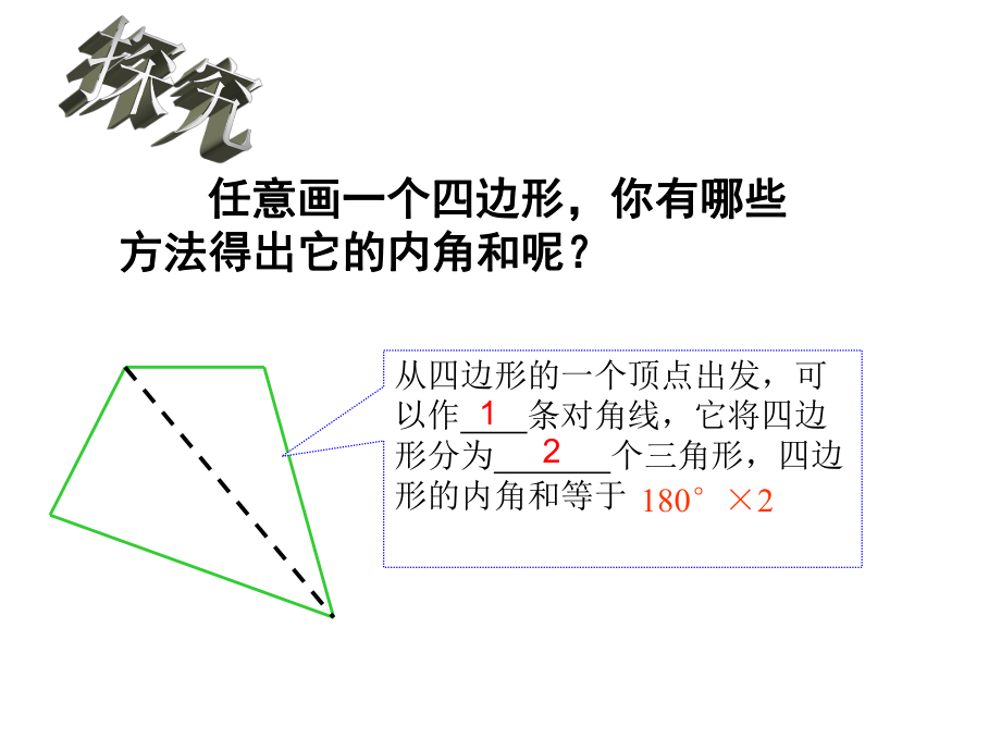 人教版八年级上册第十一章113多边形的内角和课件(共15张).ppt_第3页