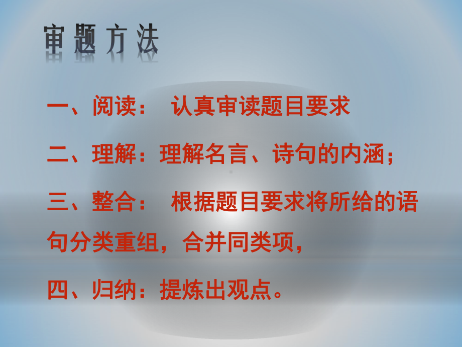 广东省某中学高考语文复习课件：名言式作文(审题、标题与开头)(共24张).pptx_第3页