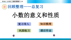 青岛版四年级上册数学教学课件小数的意义和性质.pptx